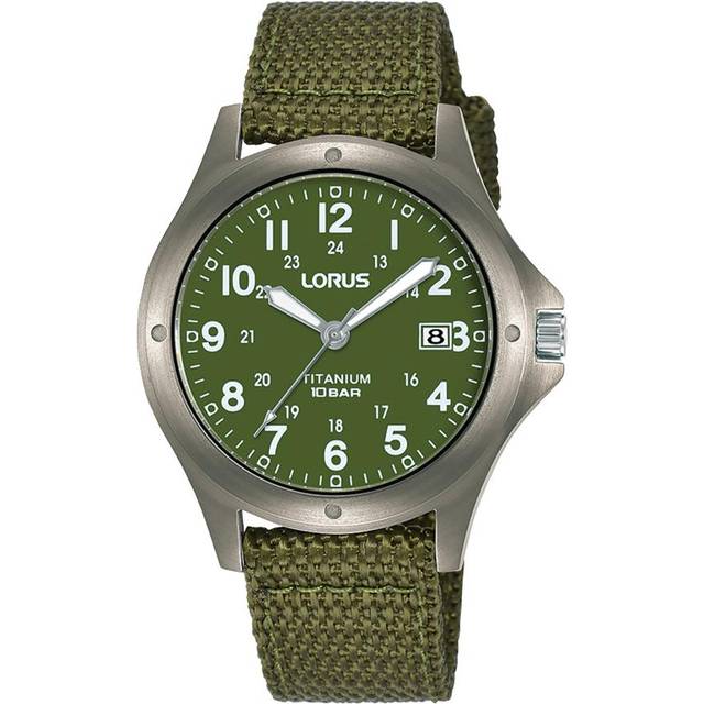 Lorus Gents Military Titanium Watch RG877CX9 (formally RXD425L8)