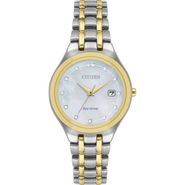 Citizen EW2488-57D Silhouette Diamond Eco-Drive Bracelet Watch - W9251