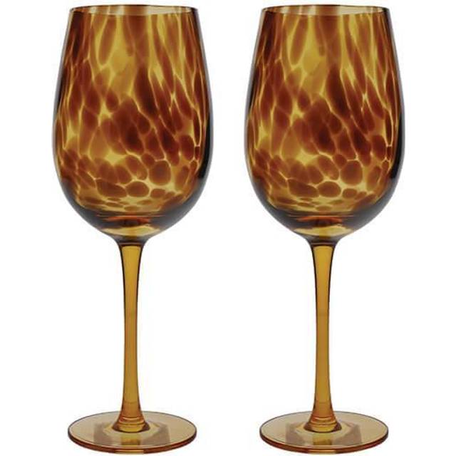 Barcraft Tortoiseshell Glassware Gift Set, 550Ml - One Colour