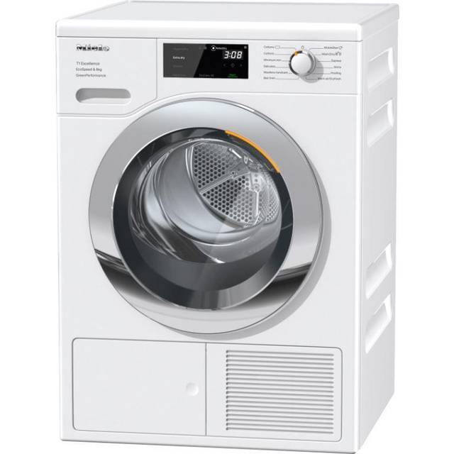 Miele TEF765WP Eco Speed 8kg Tumble Dryer - Lotus White