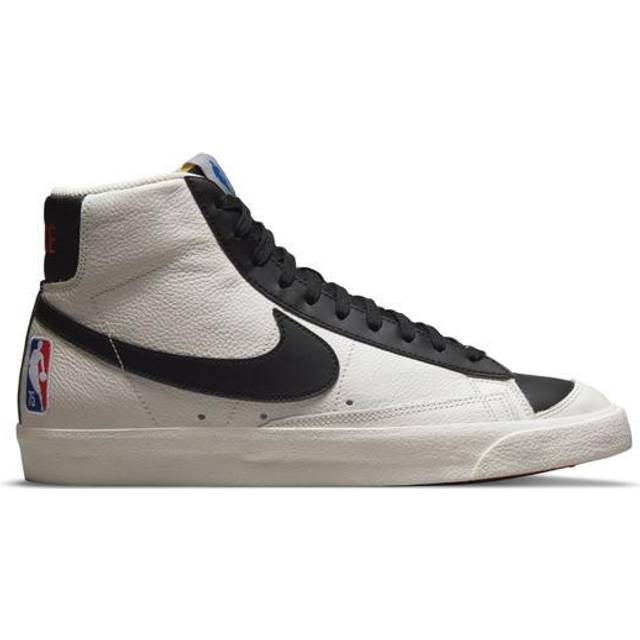 Nike NBA x Blazer Mid 77 EMB 75th Anniversary - Trail Blazers Men Sneakers White Sail Chile-Red DD8025-101 43
