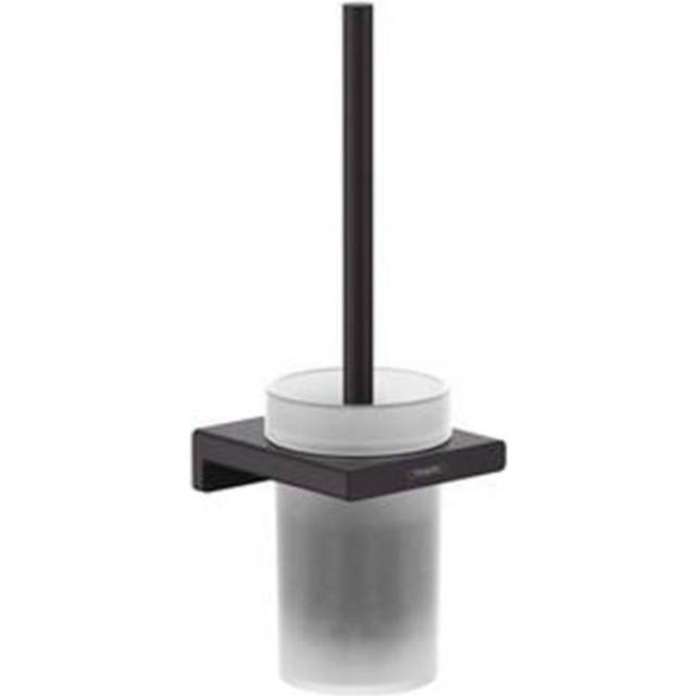 AddStoris Wall Mounted Toilet Brush Holder Matt Black - 41752670 - Hansgrohe
