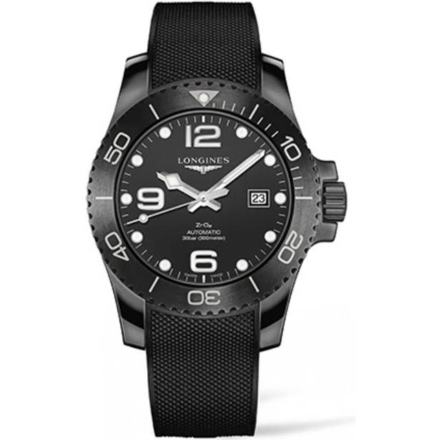 All-black Ceramic Hydroconquest 43mm Automatic Mens Watch