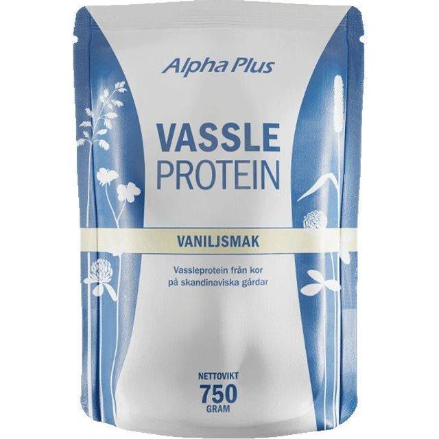 Alpha Plus Vassleprotein vanilj 750g