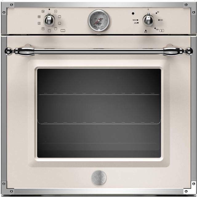 Inbyggnadsugn Heritage, 60 cm, Elfenbensvit - Bertazzoni