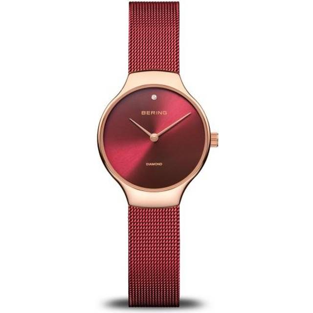 BERING 10126-3073 Classic Blue Milanese Mesh Bracelet Watch - W74134
