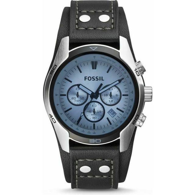 Fossil Coachman Chronograph Black Leather CH2564 Men's Watch