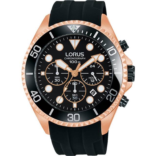 Herrklocka Lorus SPORTS Svart (Ø 45 mm)