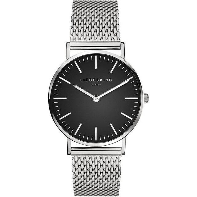 LIEBESKIND LT-0096-MQ Klocka, Silver, Svart, 34 mm