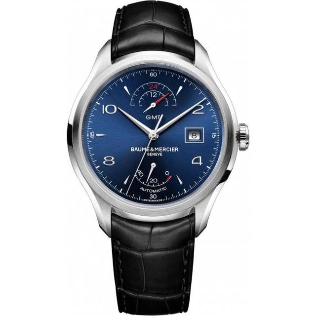 Baume et Mercier Watch Clifton GMT Power Reserve Mens - Blue