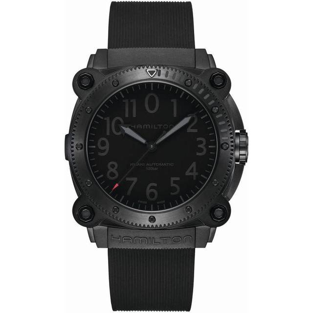 Hamilton Watch Khaki Navy Belowzero Tenet Red Tip Limited Edition - Black