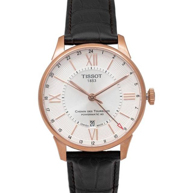 Tissot Watch Chemin Des Tourelles GMT D - Silver