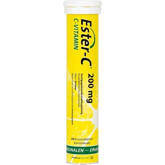 Ester-C Brus 200 mg 20 brustabletter