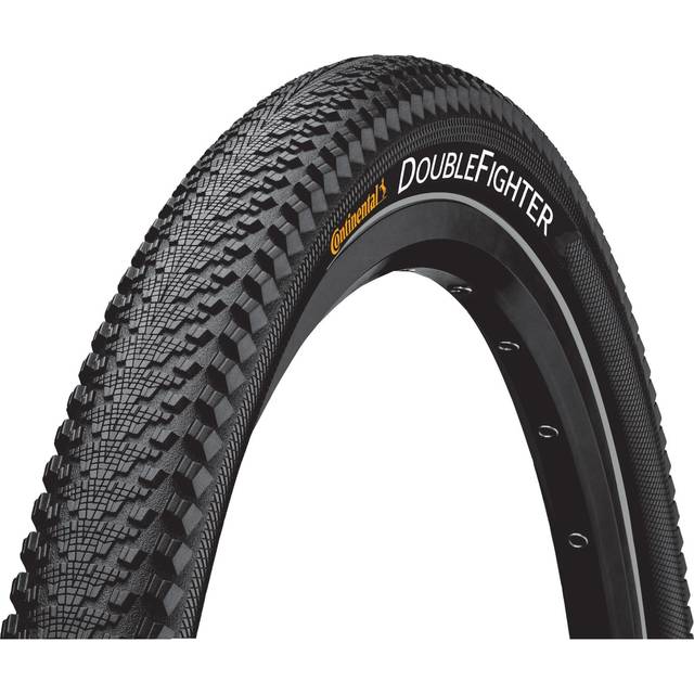 Continental Doublefighter III - Rigid Tyre - Black/Black (20 x 1.75 in