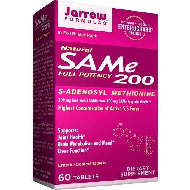 Jarrow Formulas SAMe 200 mg tabletter
