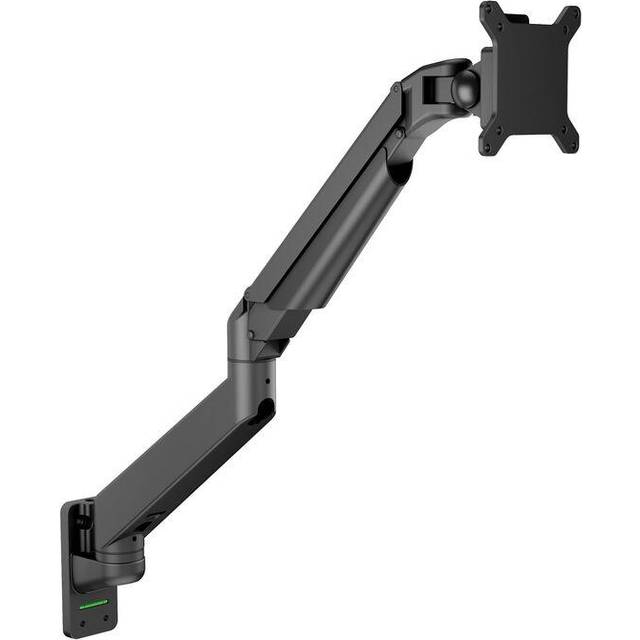 Multibrackets M VESA Gas Lift Arm Wall Single - Monteringssats (vridbar arm, väggfäste) - för LCD-display - aluminium - silver - skärmstorlek: 15"-32"