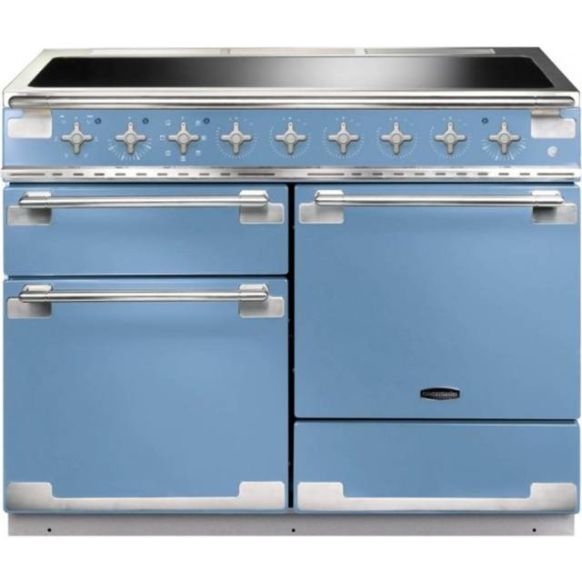 Rangemaster Elise ELS110EICA 110cm Electric Range Cooker with Induction Hob - China Blue - A/A Rated