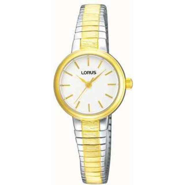 Lorus Ladies Stainless Steel Two Tone Expandable Bracelet Watch RG238NX9 - Two Colour