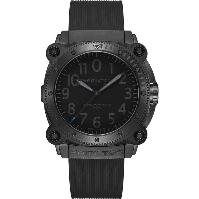 Hamilton Watch Khaki Navy Belowzero Tenet Blue Tip Limited Edition - Black