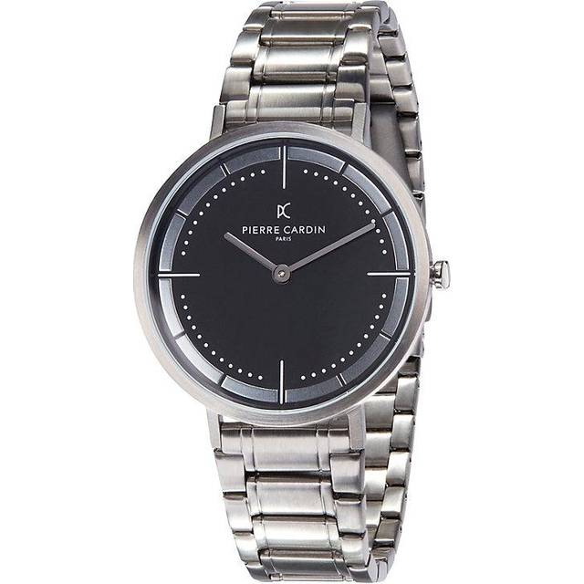Pierre Cardin Belleville Park Mens Silver Watch CBV.1028 Stainless Steel - One Size