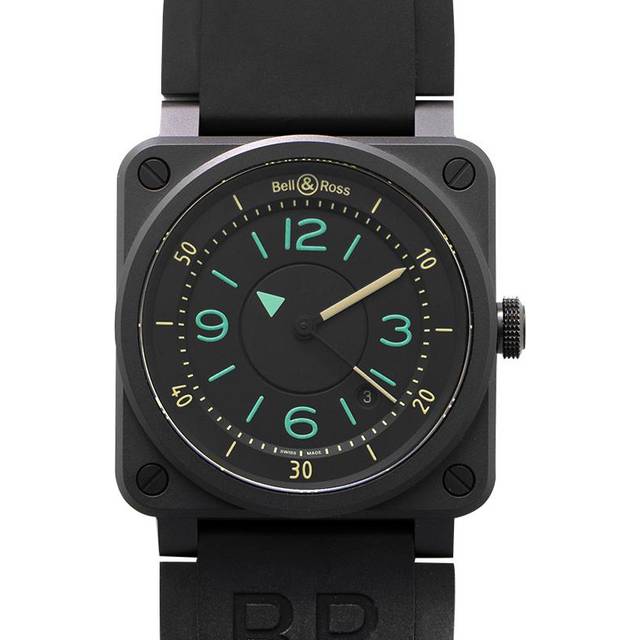 Bell & Ross Watch BR 03 92 Bi Compass Limited Edition - Black