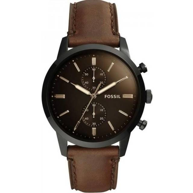 2. Chance - Fossil Chronograph - schwarz