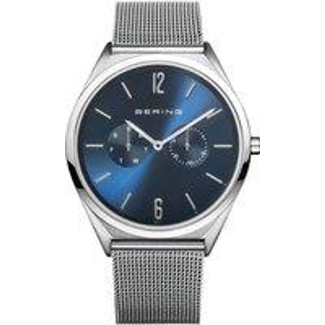 BERING, Watches, unisex, Gray, ONE SIZE, Unisex Watch Ultra Slim Bracelet Milanese Bracelet 17140-007