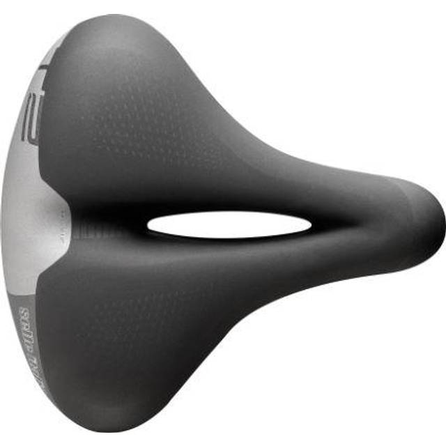 T2 sadel 233 x 258 mm (L2) gelflöde svart – vikt: 671 gr