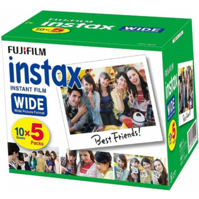 Fuji - Instax film wide 5x10 pcs