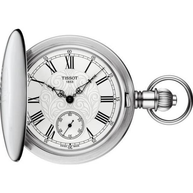 Tissot Pocket Watch Savonnette - Silver