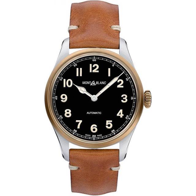 Montblanc Herrenuhr 1858 117833 - silber