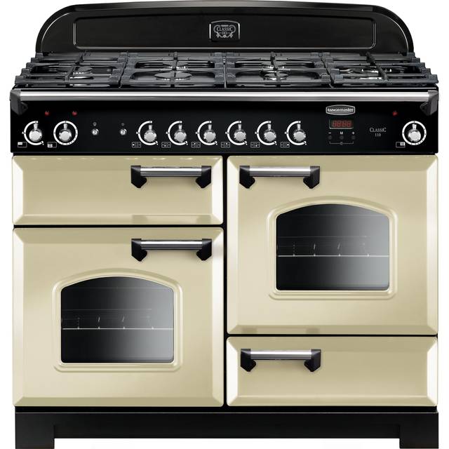 Rangemaster CLA110NGFCR/C 116670 CLASSIC 110 NG CREAM CHROME