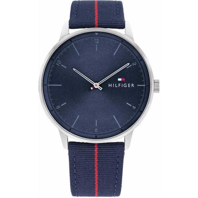 Tommy Hilfiger Henrix Men's Navy Fabric Strap Watch