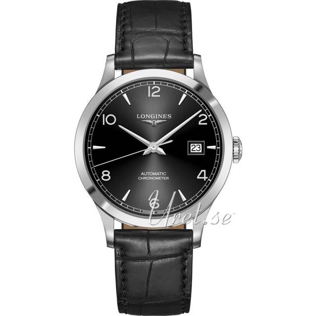 Longines Watch Record Mens - Black