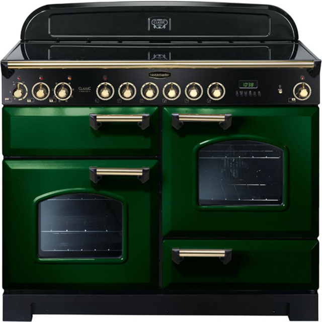 Rangemaster CDL110ECRG/B Classic Deluxe 110cm Range Cooker, Ceramic