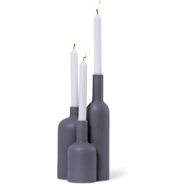 Orrefors Jernverk Ljusstake, Grå