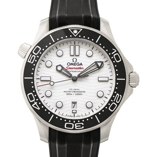 OMEGA Seamaster 42MM AUTO White Dial Men's Watch 210.32.42.20.04.001 / 21032422004001 - 42 mm