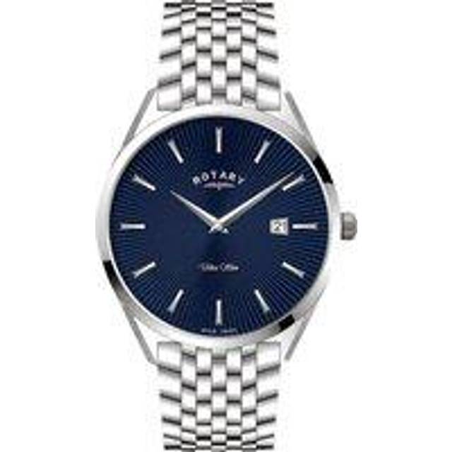 Rotary GB08010/05 Ultra Slim Herrenuhr 38mm 5ATM