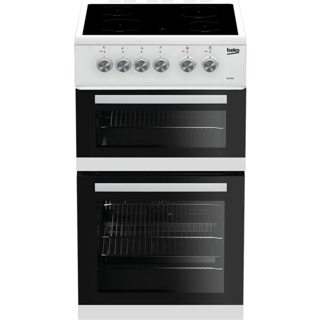 500mm Double Electric Cooker Ceramic Hob Fan Oven