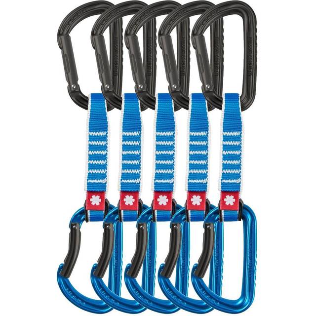 Carabiners Ocun Falcon qd zoom pa (x5) - Bleu