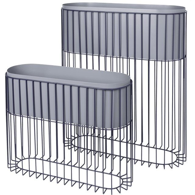 Broste Copenhagen Fenja plant box set insignia blue