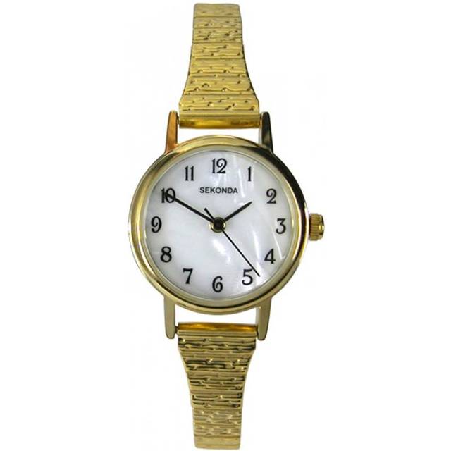 Sekonda Easy Reader Gold Plated Expandable Watch 4677