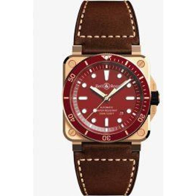 Bell & Ross Watch BR 03 92 Diver Red Bronze Limited Edition - Red