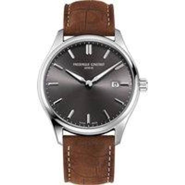 Frederique Constant Frédérique Classics Mens Brown Watch FC-220DGS5B6 Leather (archived) - One Size