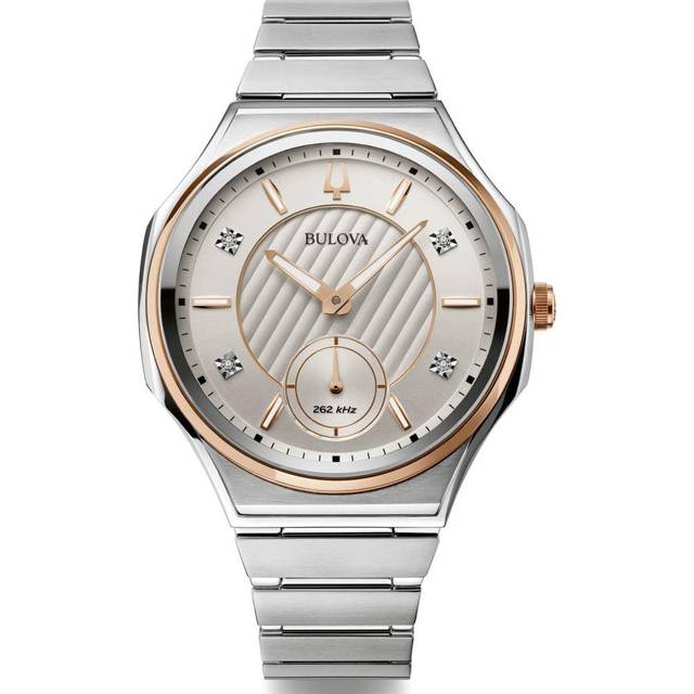 Bulova Curv 98P182 Two Tone Bracelet Watch - W83181