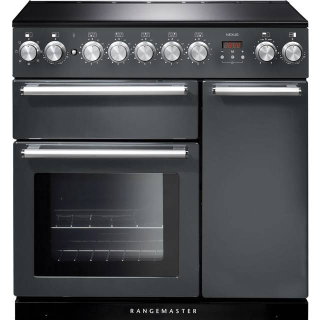 Rangemaster NEX90EISL/C 106180 NEXUS 90 INDUCTION SLATE CHROME