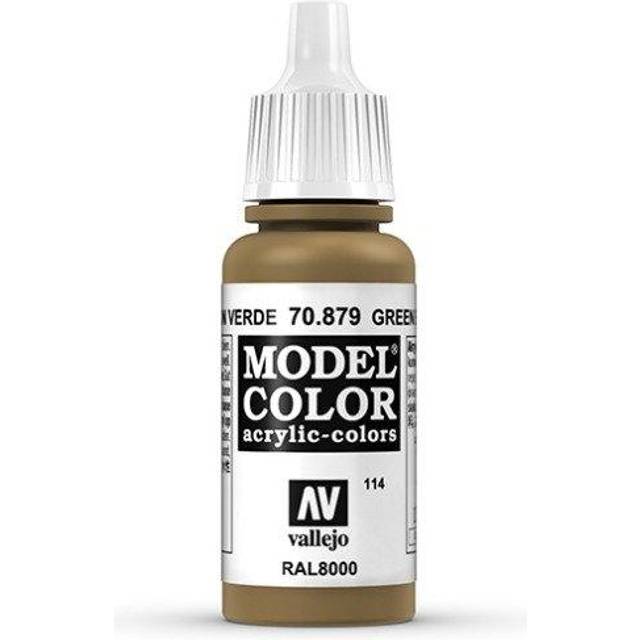 Vallejo Maling - Model Color: Green Brown - 17ml