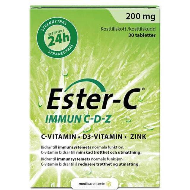 Ester-C Immun C-D-Z 30 tabletter