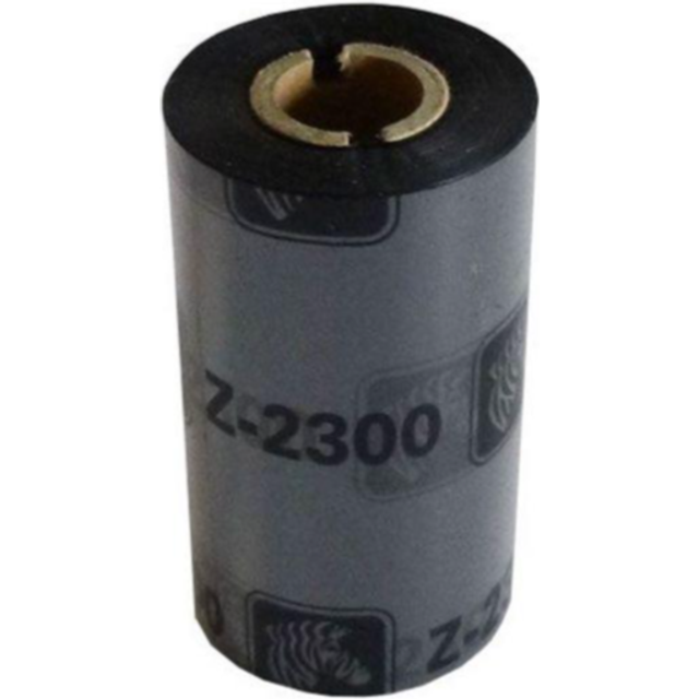 Zebra 2300 Wax thermal ribbon 74 m Black
