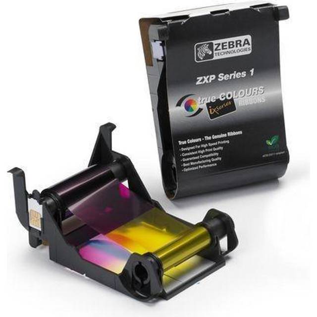 Zebra 800011-140 printer ribbon 100 pages Black, Cyan, Magenta, Yellow